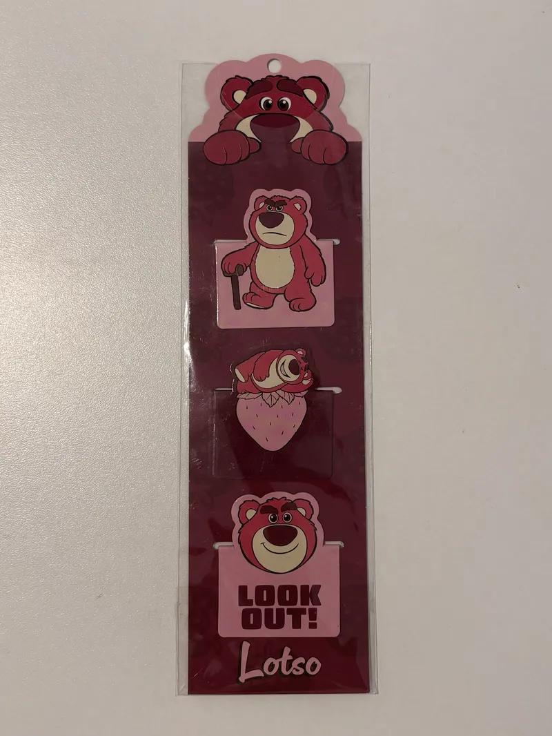 Maca páginas imantado - Lotso