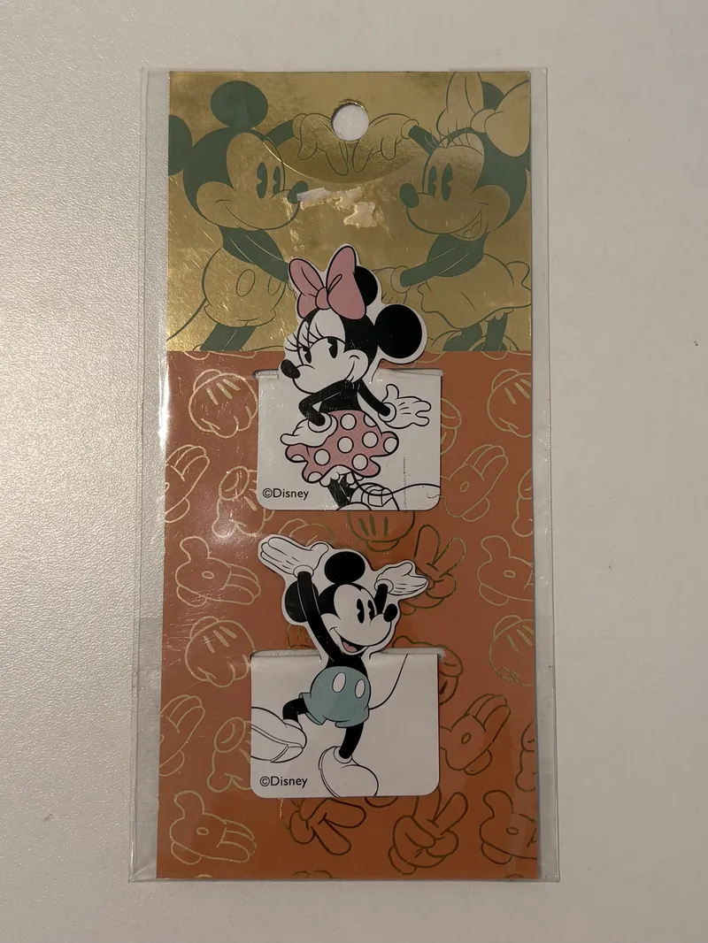 Marcador imantado - Minnie y Mickey