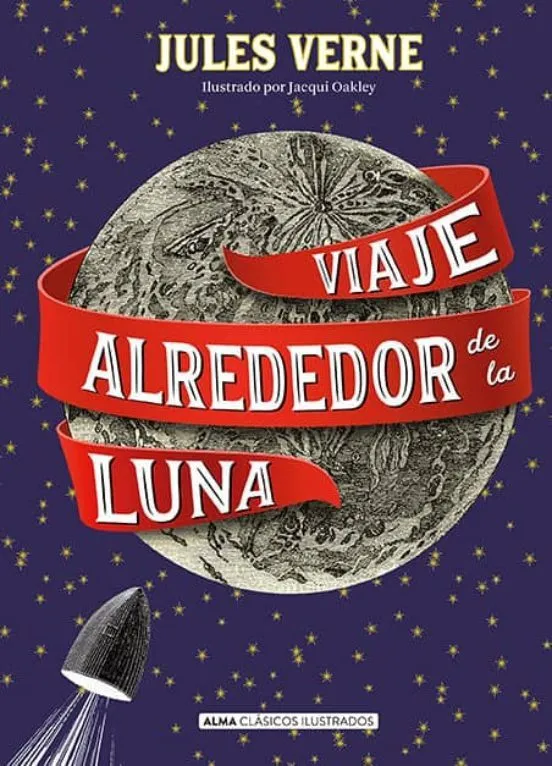 Viaje alrededor de la luna - ilustrado