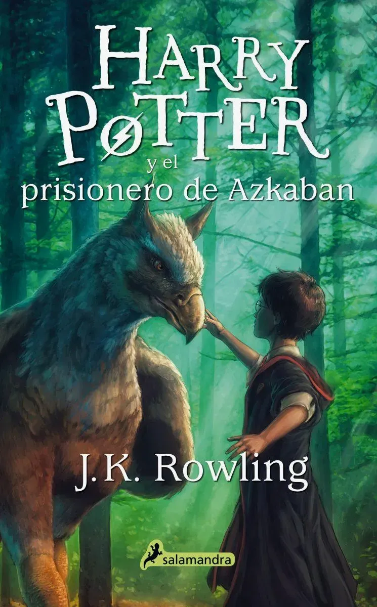 Harry Potter y el prisionero de Azkaban - solapa negra