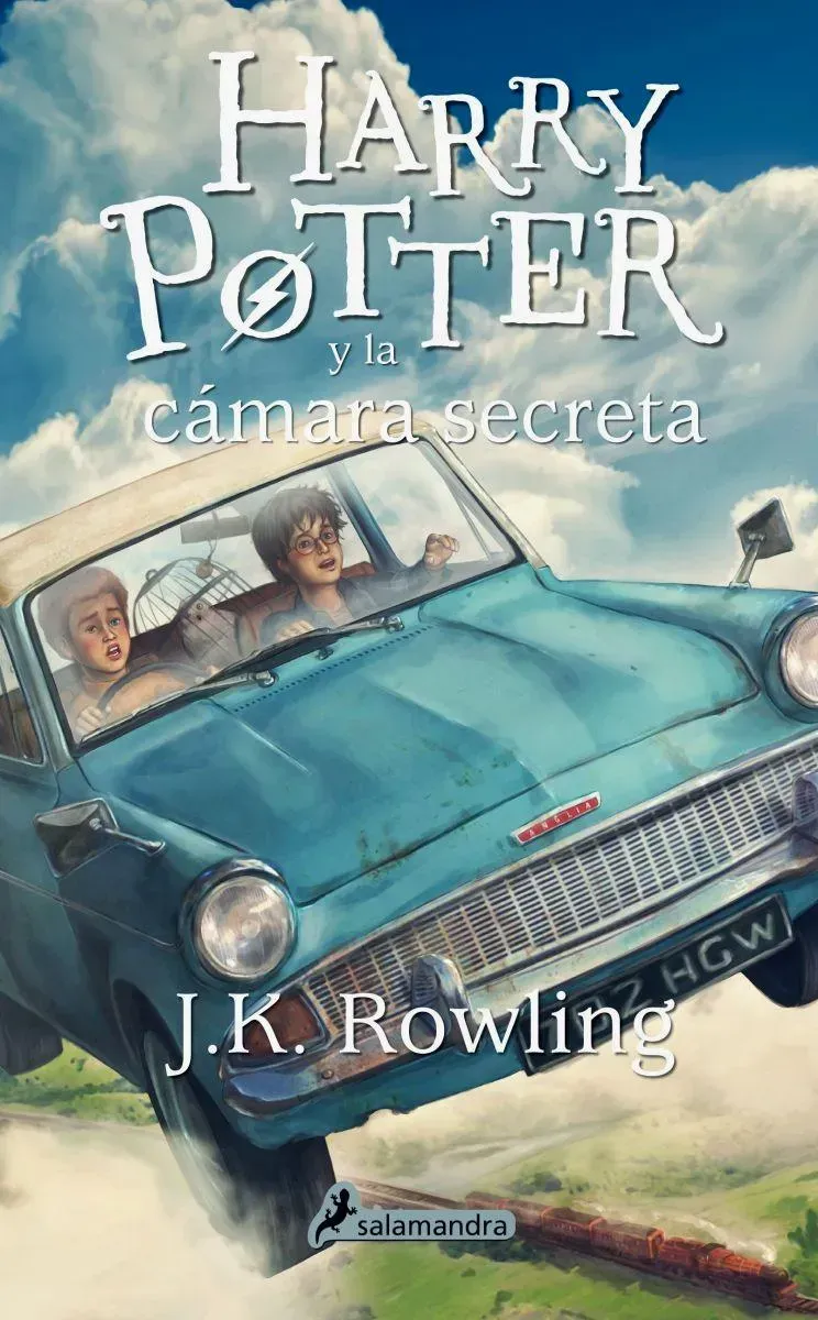 Harry Potter y la cámara secreta - solapa negra