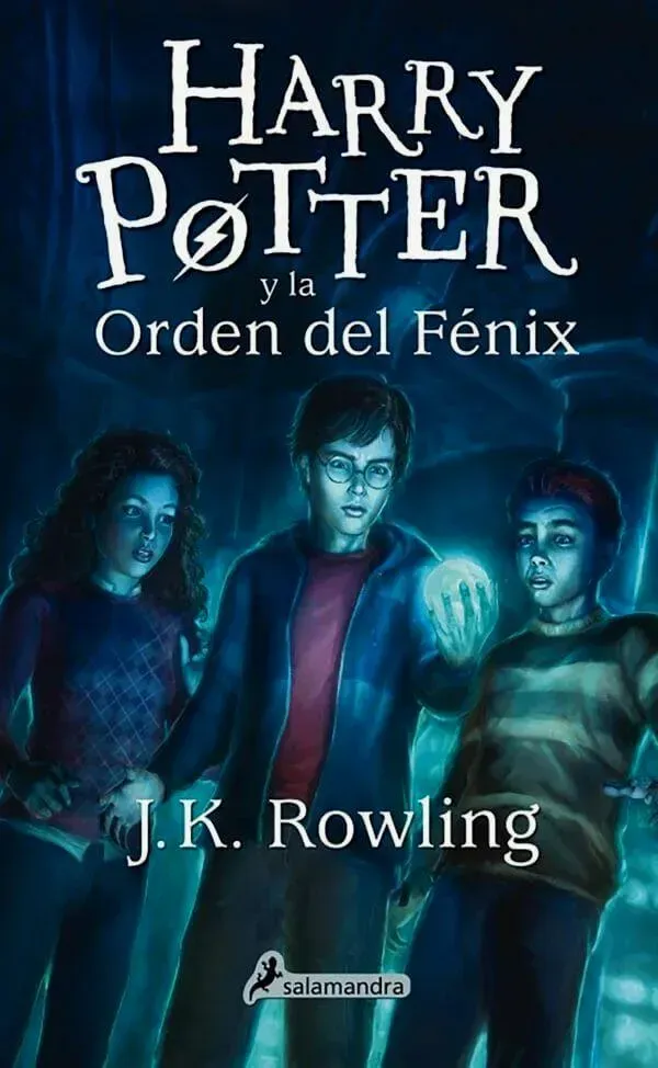 Harry Potter y la orden del Fénix - solapa negra