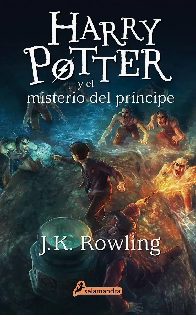 Harry Potter y el misterio del príncipe - solapa negra