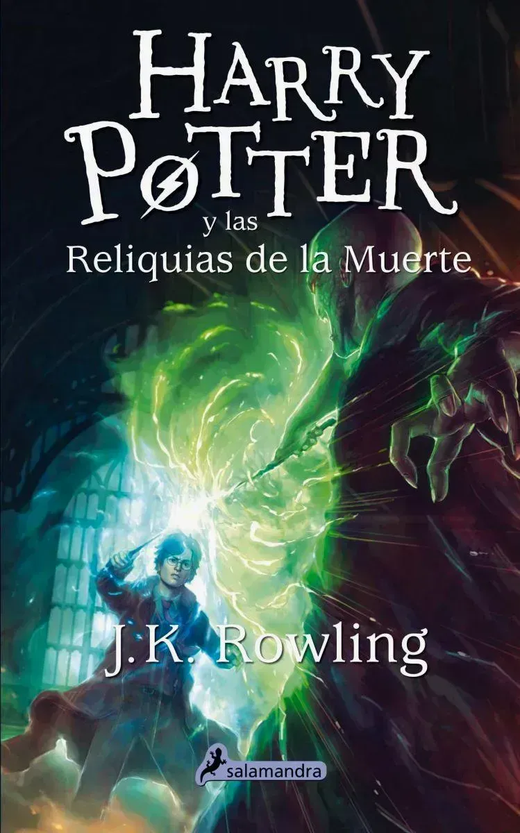 Harry Potter y las reliquias de la muerte - solapa negra